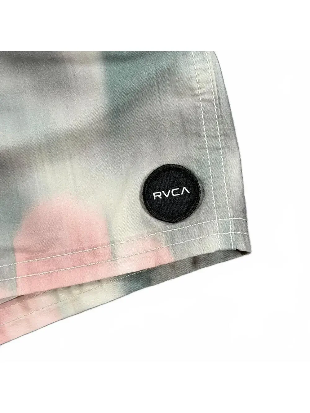 Men's RVCA Perry Elastic Board Shorts Pastel Tie-Dye Style Size XXL